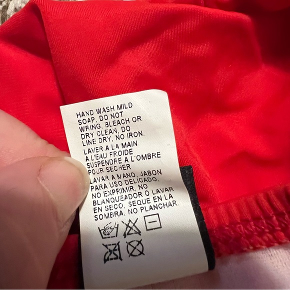 NWT Hurley Swim M Monokini Gridlock REM Red - Picture 7 of 8